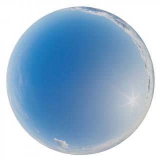 HDRi Skydome of Clear Sky 12K